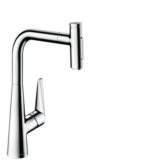 Hansgrohe-HG-Spueltischmischer-300-Talis-Select-M51-Ausziehbrause-2jet-chrom-72823000 gallery number 1